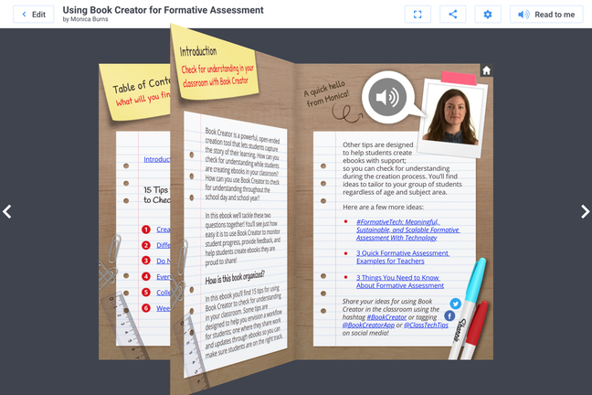 Narrative Writing Organizer - Book Creator app