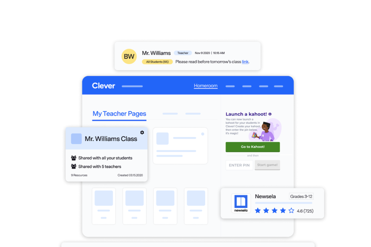 Immediate access to a limited version of the Teacher's Portal