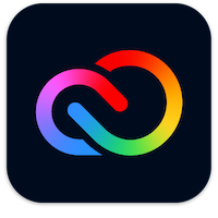 Adobe Creative Cloud Express (formerly Adobe Spark) icon
